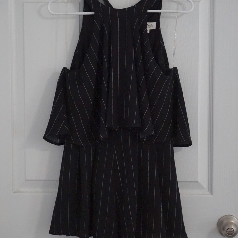 Black Short Romper
